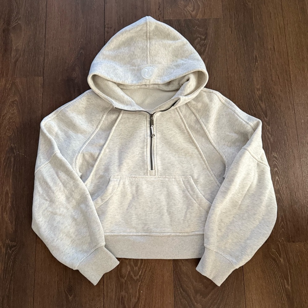 Gray Zip-Up Hoodie